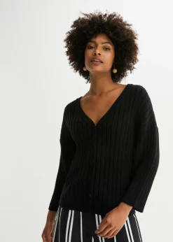 Online Chaqueta de punto de estilo boxy Mujer Jerséis|Ropa De Punto