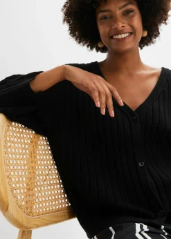 Online Chaqueta de punto de estilo boxy Mujer Jerséis|Ropa De Punto
