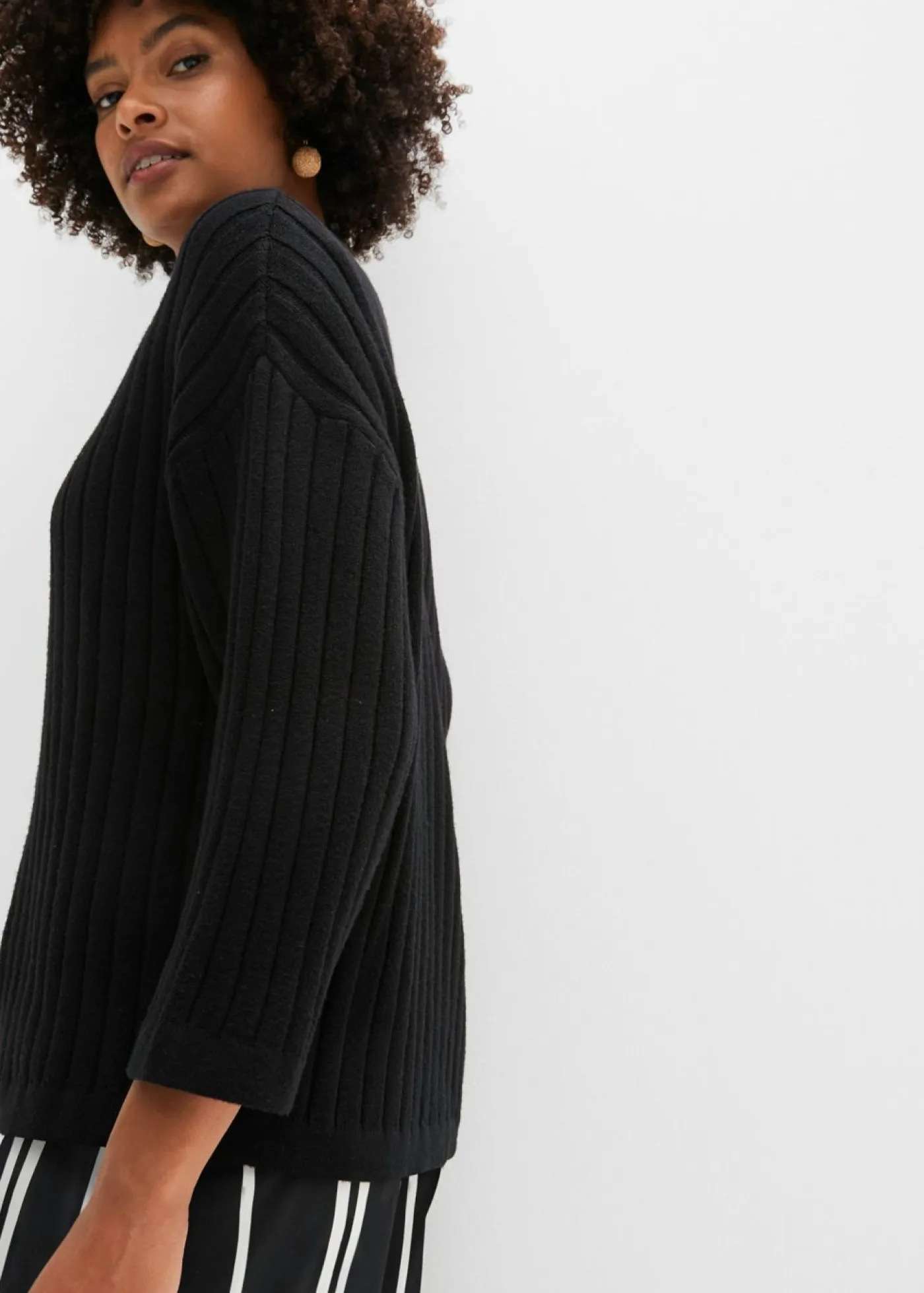 Online Chaqueta de punto de estilo boxy Mujer Jerséis|Ropa De Punto