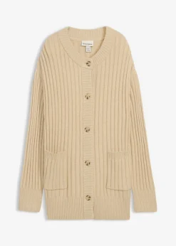 Chaqueta de punto de mezcla de viscosa suave Mujer Jerséis|Ropa De Punto