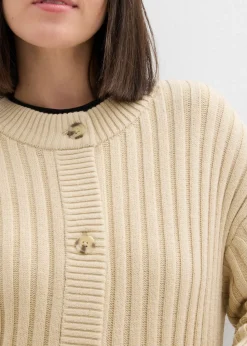 Chaqueta de punto de mezcla de viscosa suave Mujer Jerséis|Ropa De Punto
