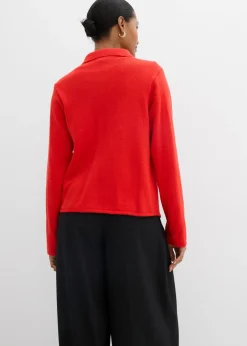 Online Chaqueta de punto de mezcla de viscosa Mujer Esenciales|Jerséis