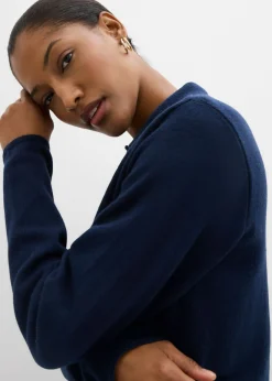 Online Chaqueta de punto de mezcla de viscosa Mujer Esenciales|Jerséis