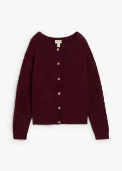 Online Chaqueta de punto de mezcla de alpaca Mujer Premium|Jerséis