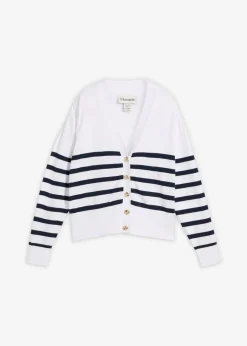 Chaqueta de punto de mezcla de viscosa suave Mujer Jerséis|Novedades