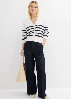 Chaqueta de punto de mezcla de viscosa suave Mujer Jerséis|Novedades