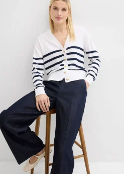 Chaqueta de punto de mezcla de viscosa suave Mujer Jerséis|Novedades