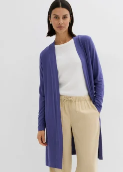Best Chaqueta de punto de suave mezcla de viscosa Mujer Básicos|Camisetas