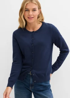 Chaqueta de punto fino Mujer Básicos|Jerséis