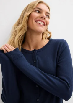 Chaqueta de punto fino Mujer Básicos|Jerséis
