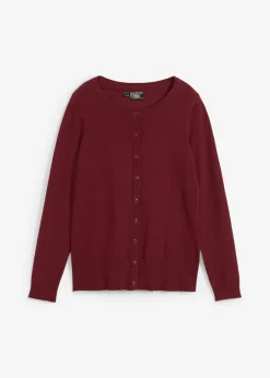 New Chaqueta de punto fino con algodón reciclado Mujer Básicos|Jerséis