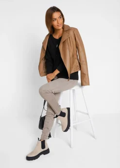 Sale Chaqueta de punto fino con algodón reciclado Mujer Básicos|Jerséis
