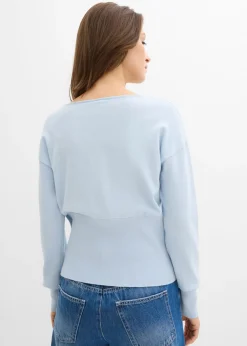 New Chaqueta de punto fino con cuello redondo Mujer Jerséis|Novedades