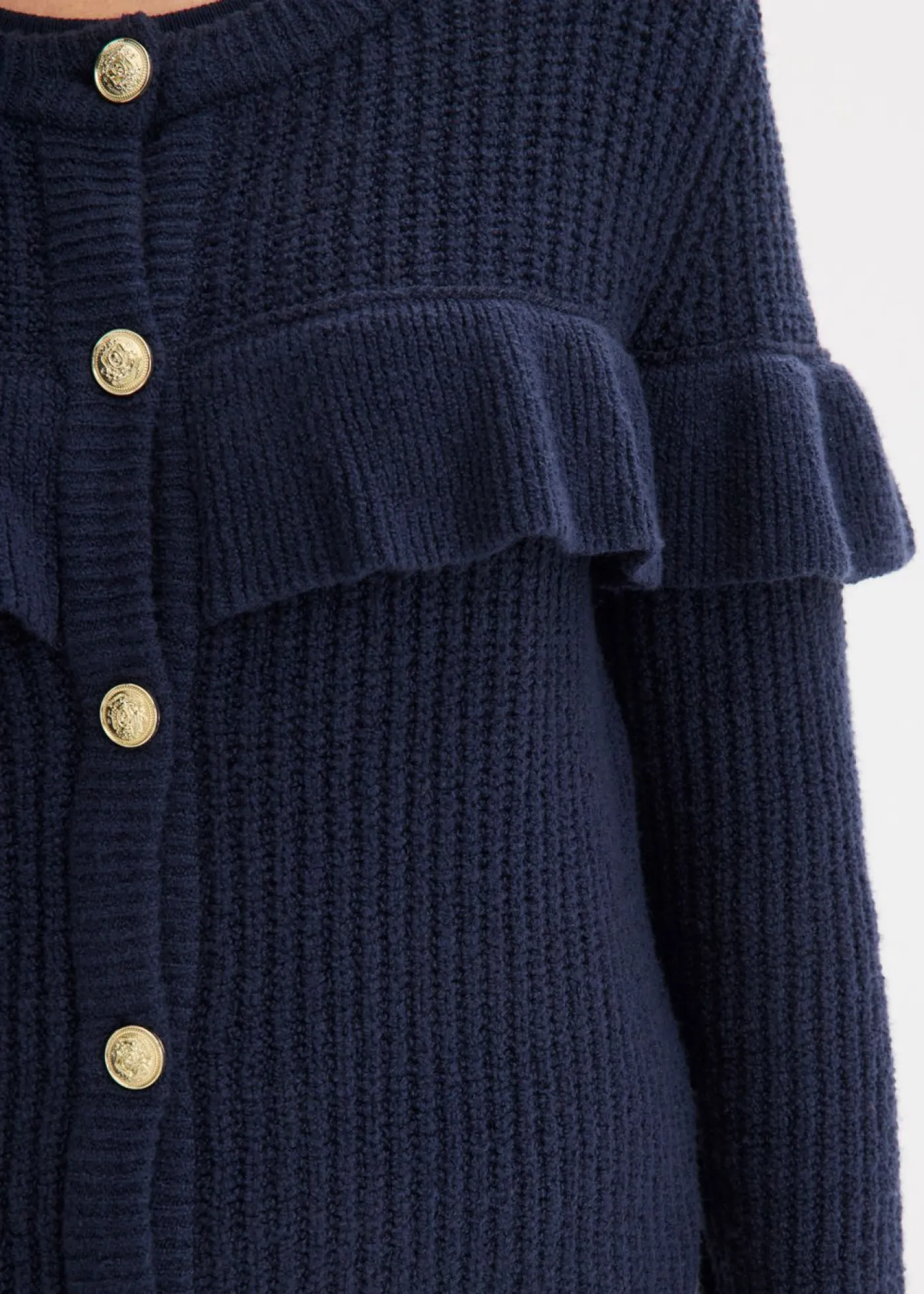Discount Chaqueta de punto fino de mezcla de algodón Mujer Jerséis|Ropa De Punto