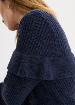 Discount Chaqueta de punto fino de mezcla de algodón Mujer Jerséis|Ropa De Punto