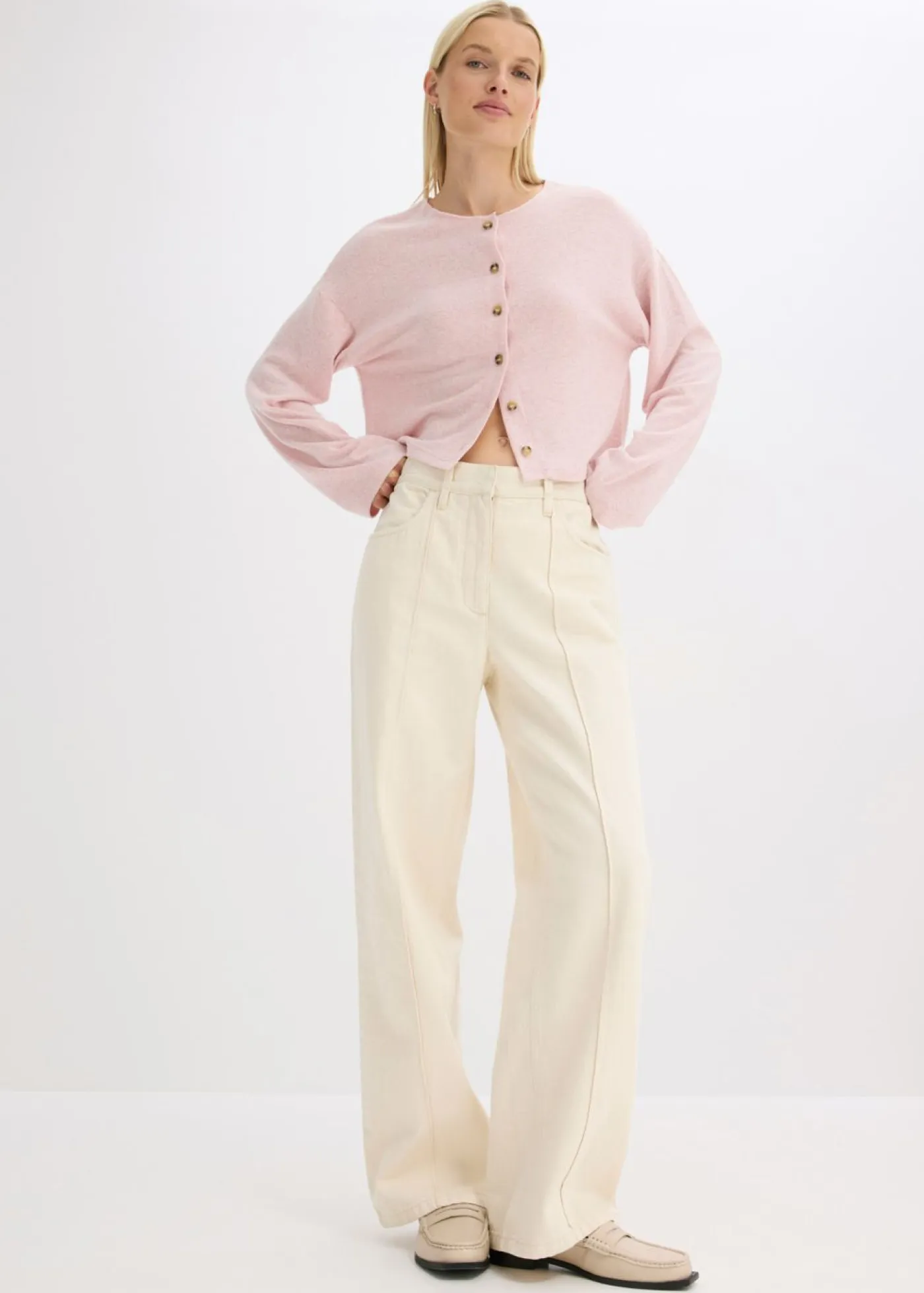 Hot Chaqueta de punto fino de canalé Mujer Jerséis|Ropa De Punto