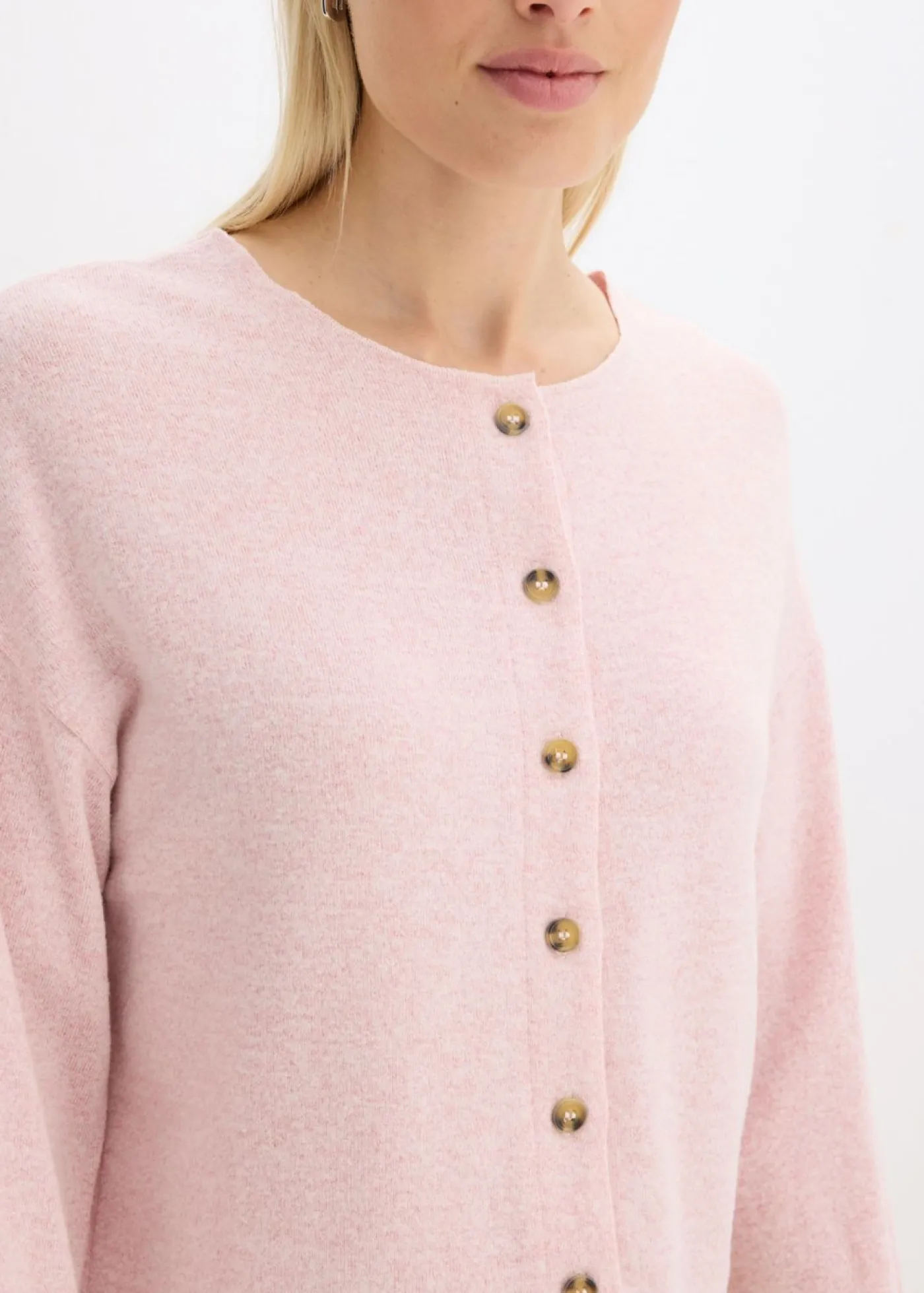 Hot Chaqueta de punto fino de canalé Mujer Jerséis|Ropa De Punto