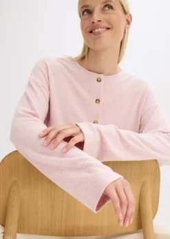 Hot Chaqueta de punto fino de canalé Mujer Jerséis|Ropa De Punto