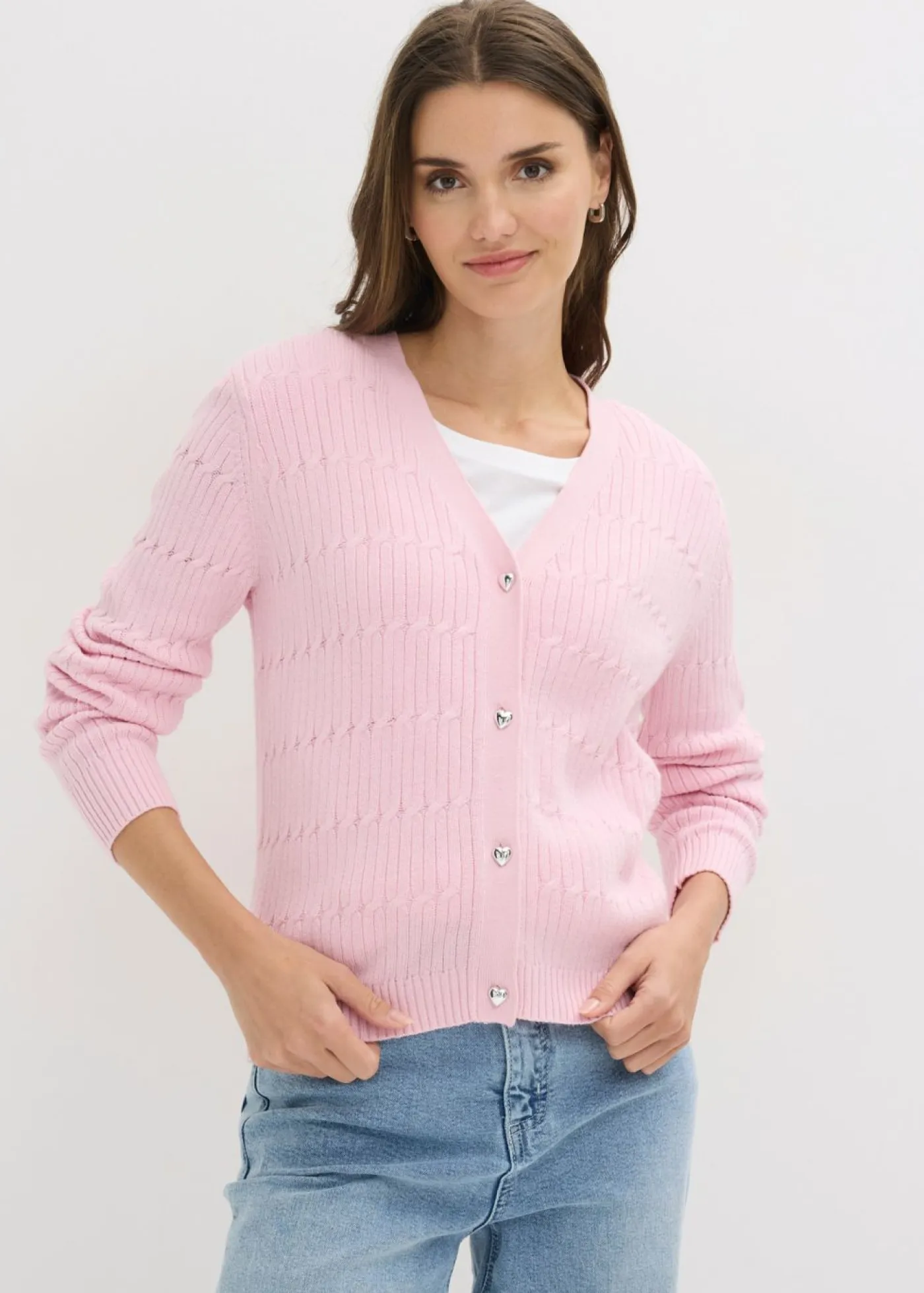 Sale Chaqueta de punto fino de mezcla de viscosa Mujer Jerséis|Ropa De Punto