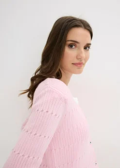 Sale Chaqueta de punto fino de mezcla de viscosa Mujer Jerséis|Ropa De Punto