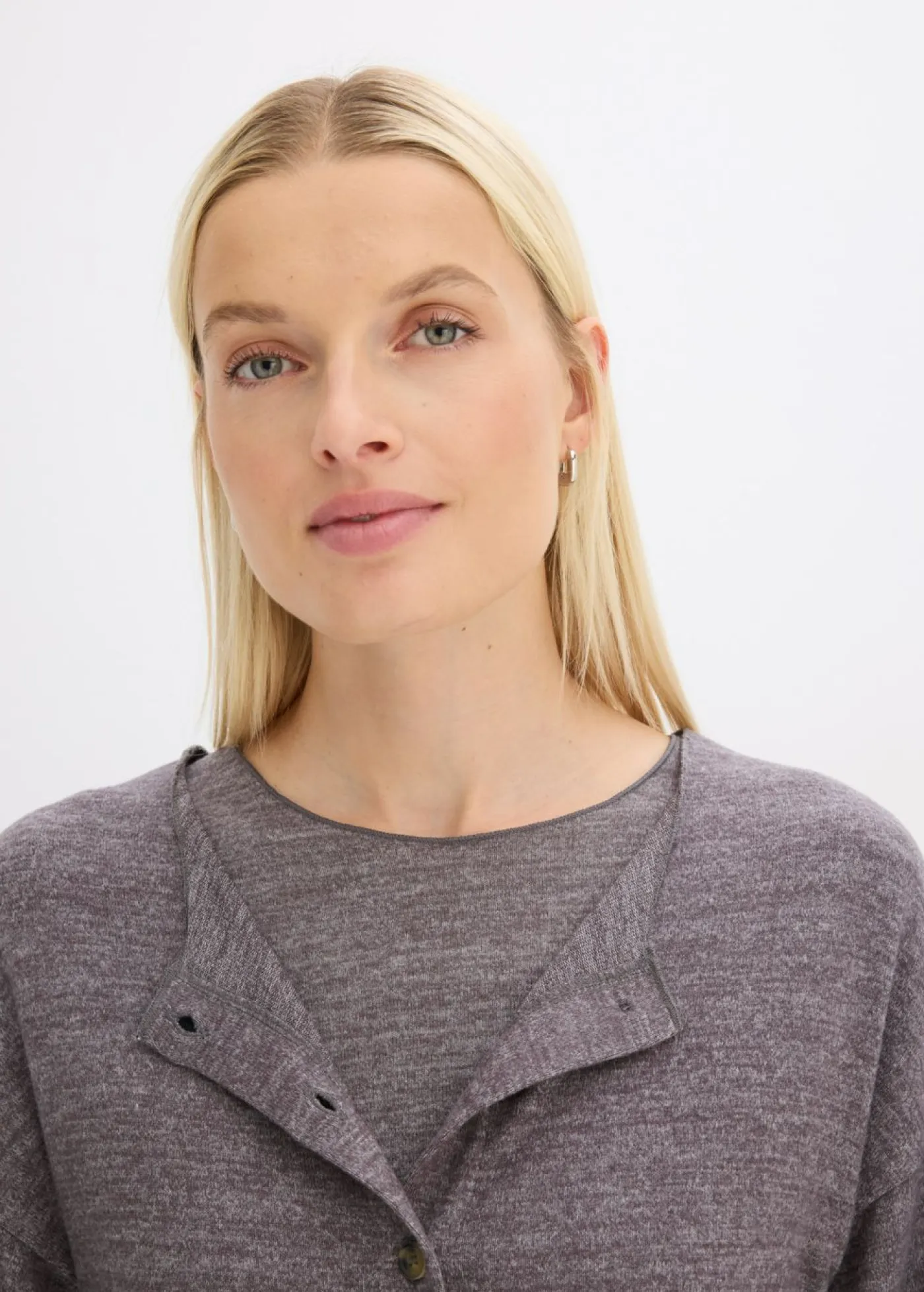 Sale Chaqueta de punto fino de canalé Mujer Jerséis|Ropa De Punto