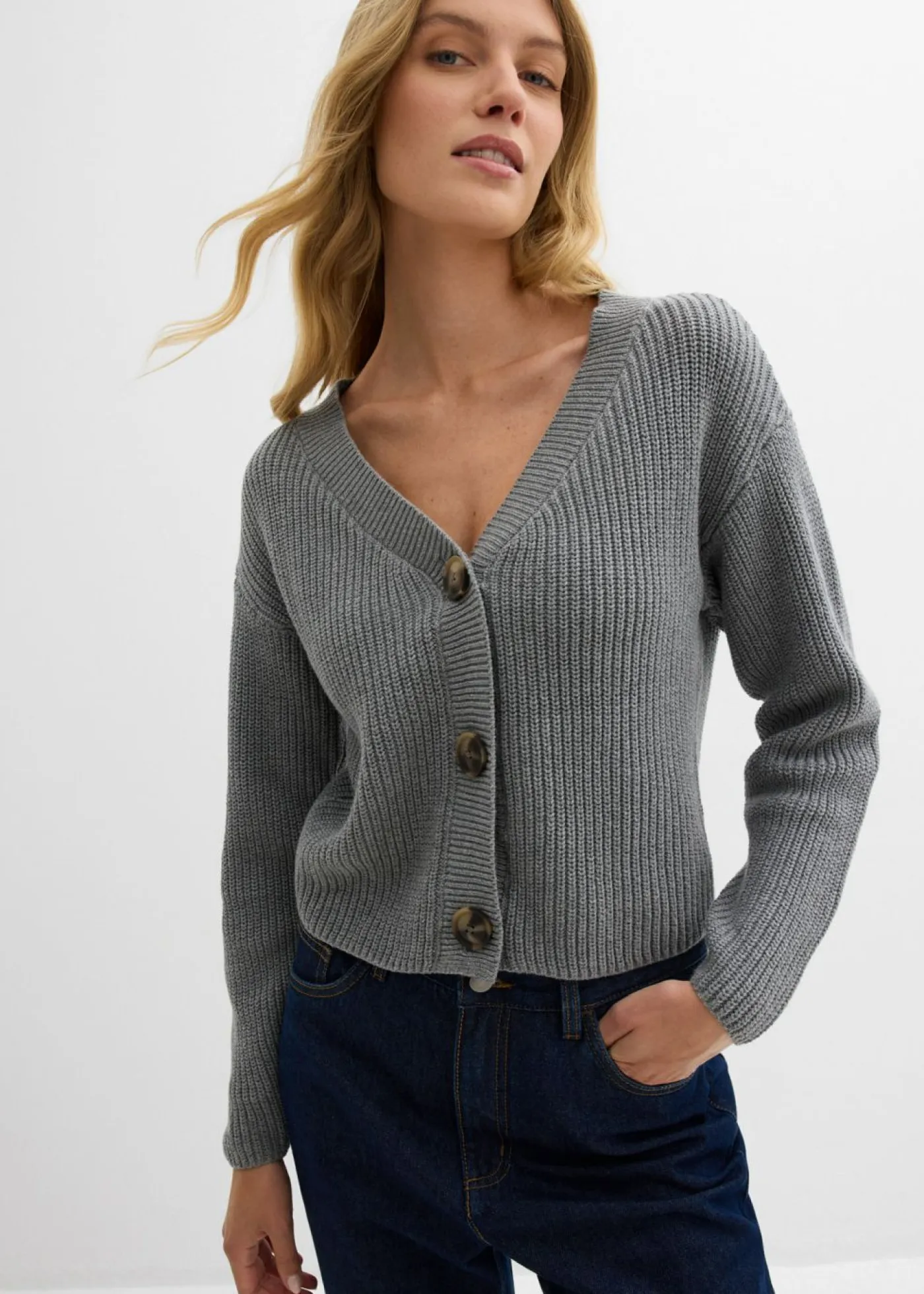Discount Chaqueta de punto grueso de algodón puro Mujer Jerséis|Ropa De Punto
