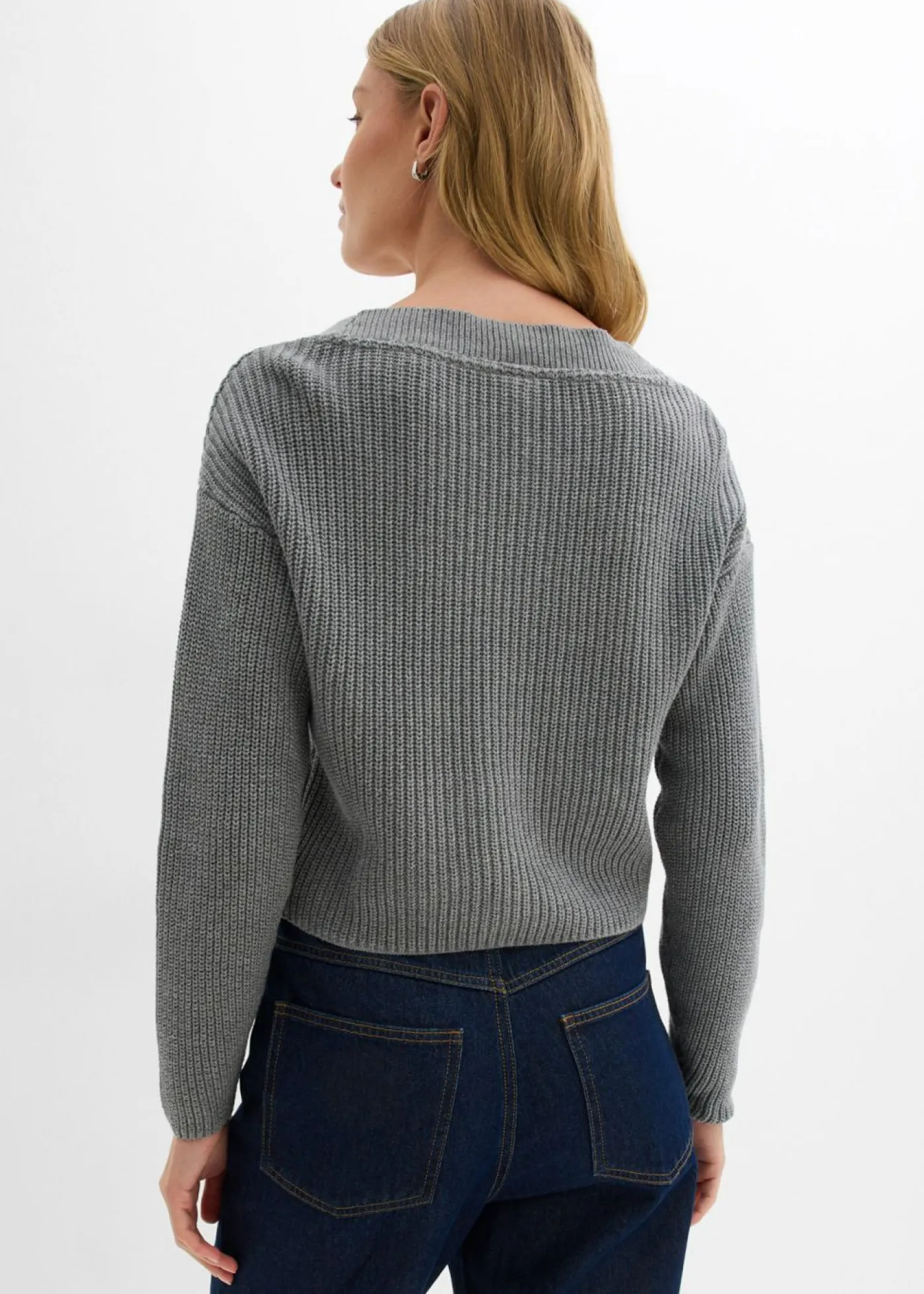 Discount Chaqueta de punto grueso de algodón puro Mujer Jerséis|Ropa De Punto