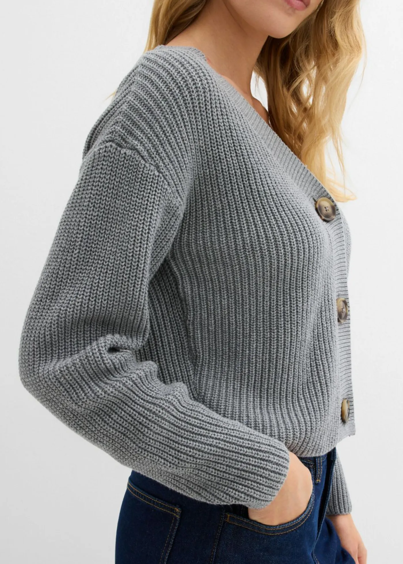 Discount Chaqueta de punto grueso de algodón puro Mujer Jerséis|Ropa De Punto