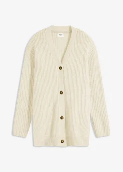 New Chaqueta de punto grueso de suave mezcla de lana Mujer Jerséis|Ropa De Punto
