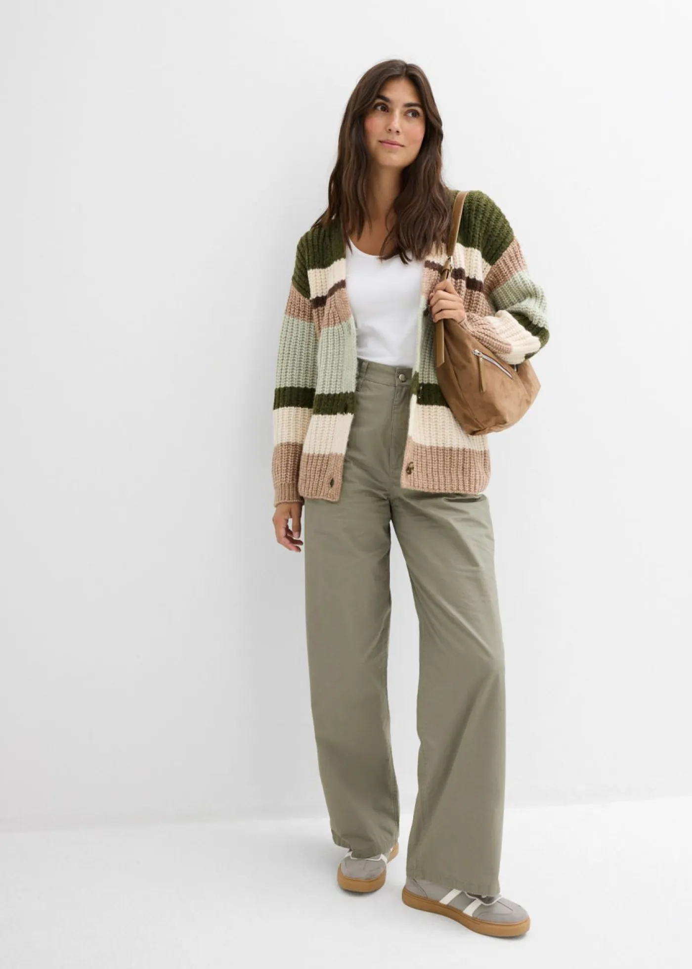 Clearance Chaqueta de punto grueso con degradado cromático Mujer Jerséis|Ropa De Punto