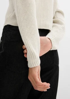 Best Chaqueta de punto grueso de algodón puro Mujer Jerséis|Ropa De Punto