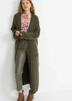 Sale Chaqueta de punto holgada de largo midi Mujer Jerséis|Ropa De Punto