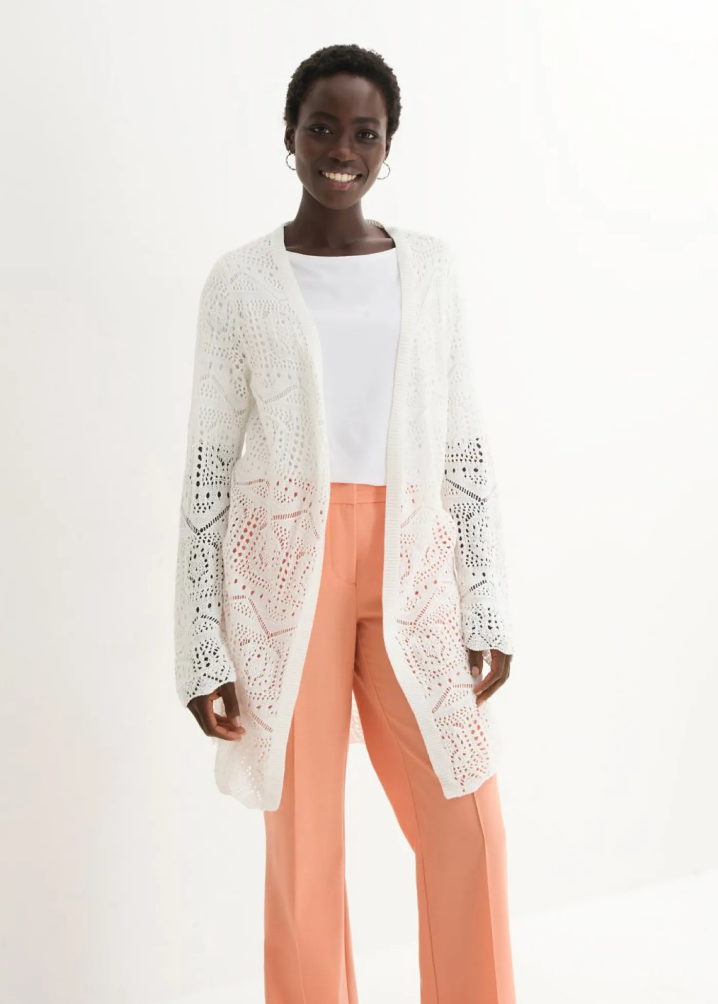 Sale Chaqueta de punto larga Mujer Jerséis|Ropa De Punto