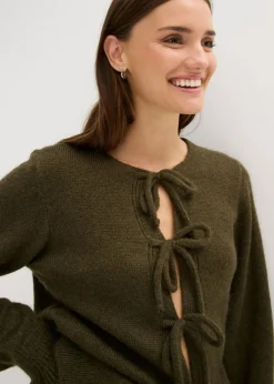 Sale Chaqueta de punto oversize de suave mezcla de lana Mujer Jerséis|Ropa De Punto