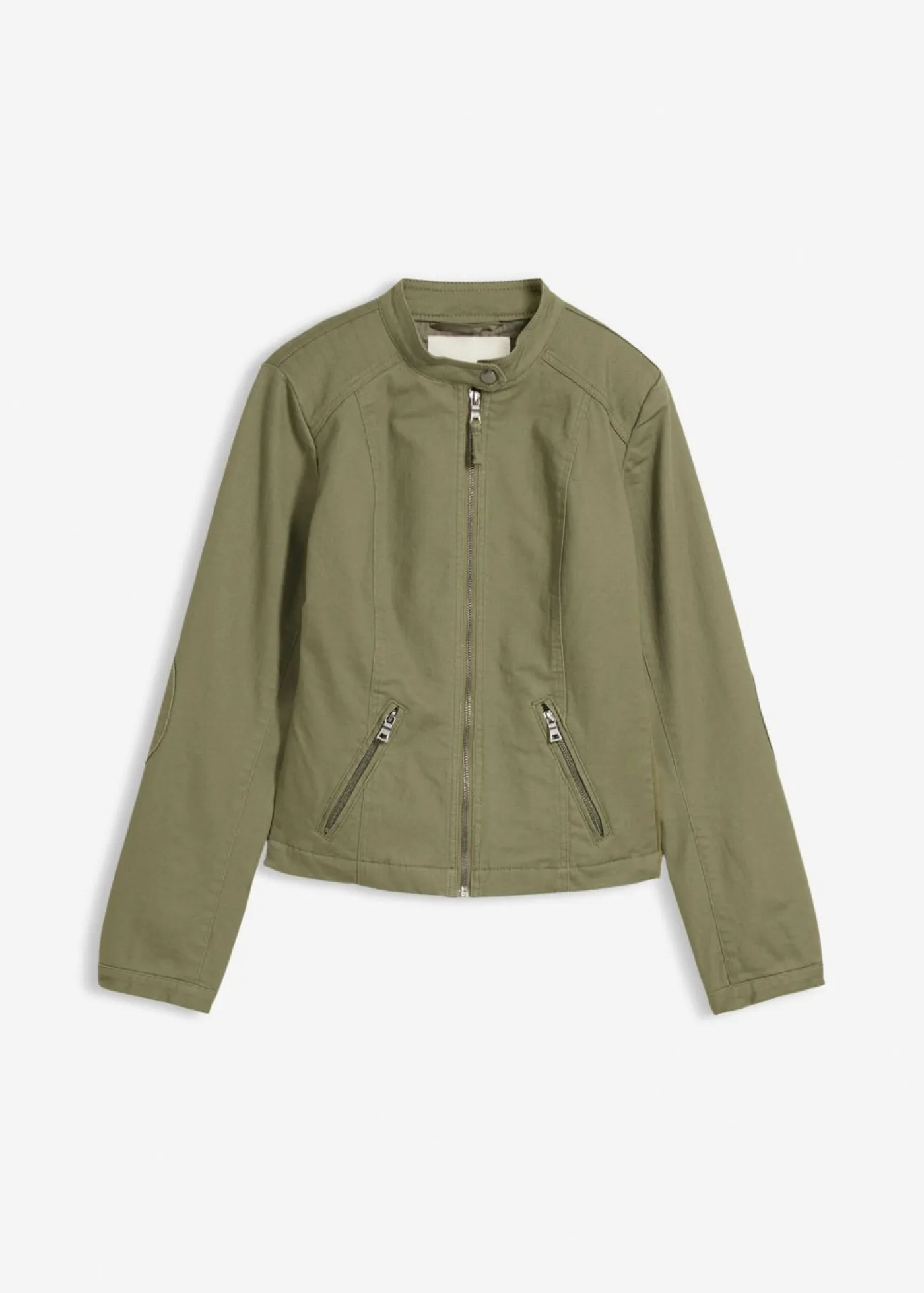 Discount Chaqueta de sarga de algodón con insertos elásticos en los laterales Mujer Chaquetas Y Abrigos