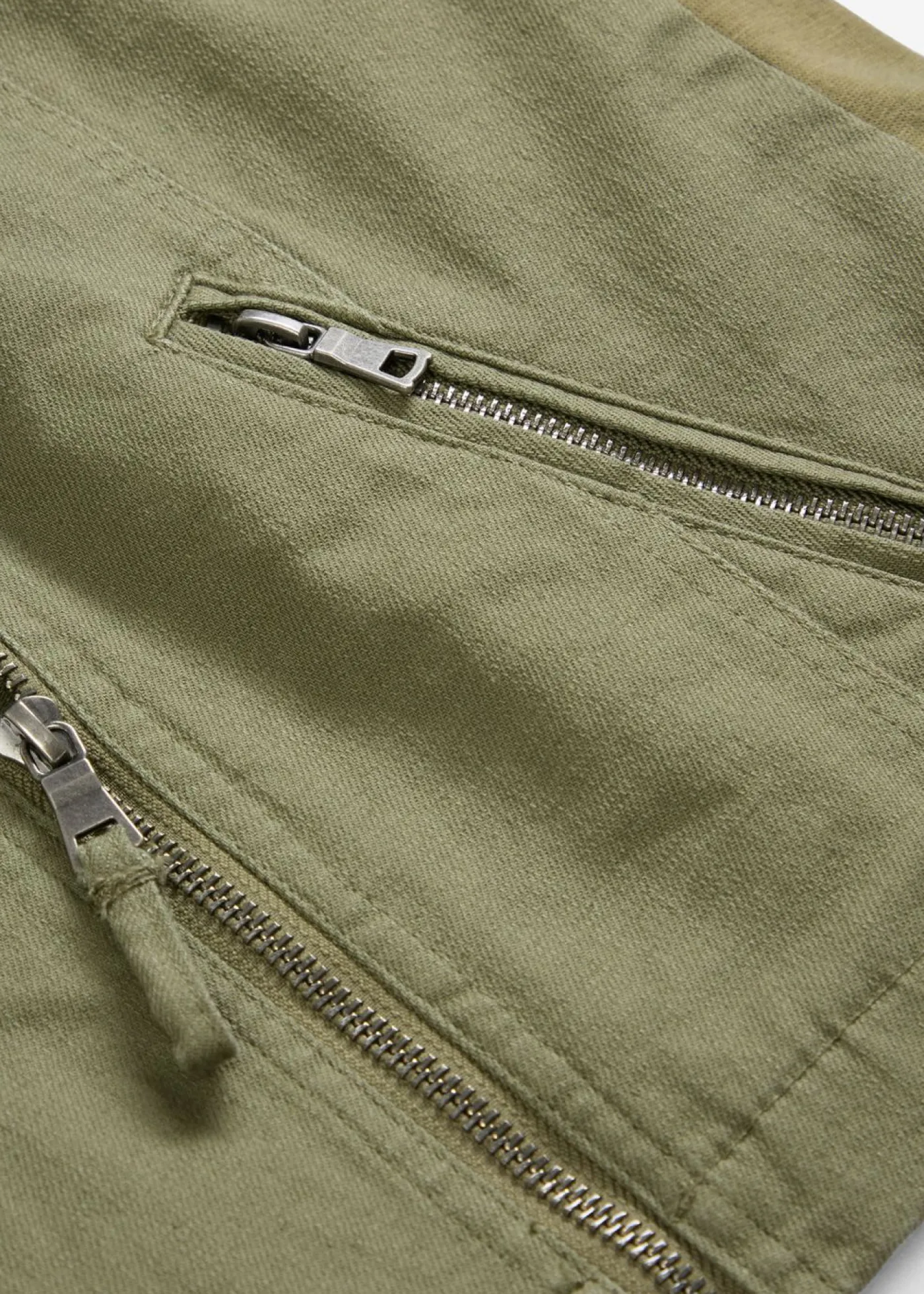 Discount Chaqueta de sarga de algodón con insertos elásticos en los laterales Mujer Chaquetas Y Abrigos