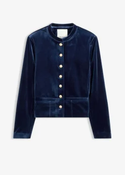 Hot Chaqueta de terciopelo Mujer Chaquetas Y Abrigos