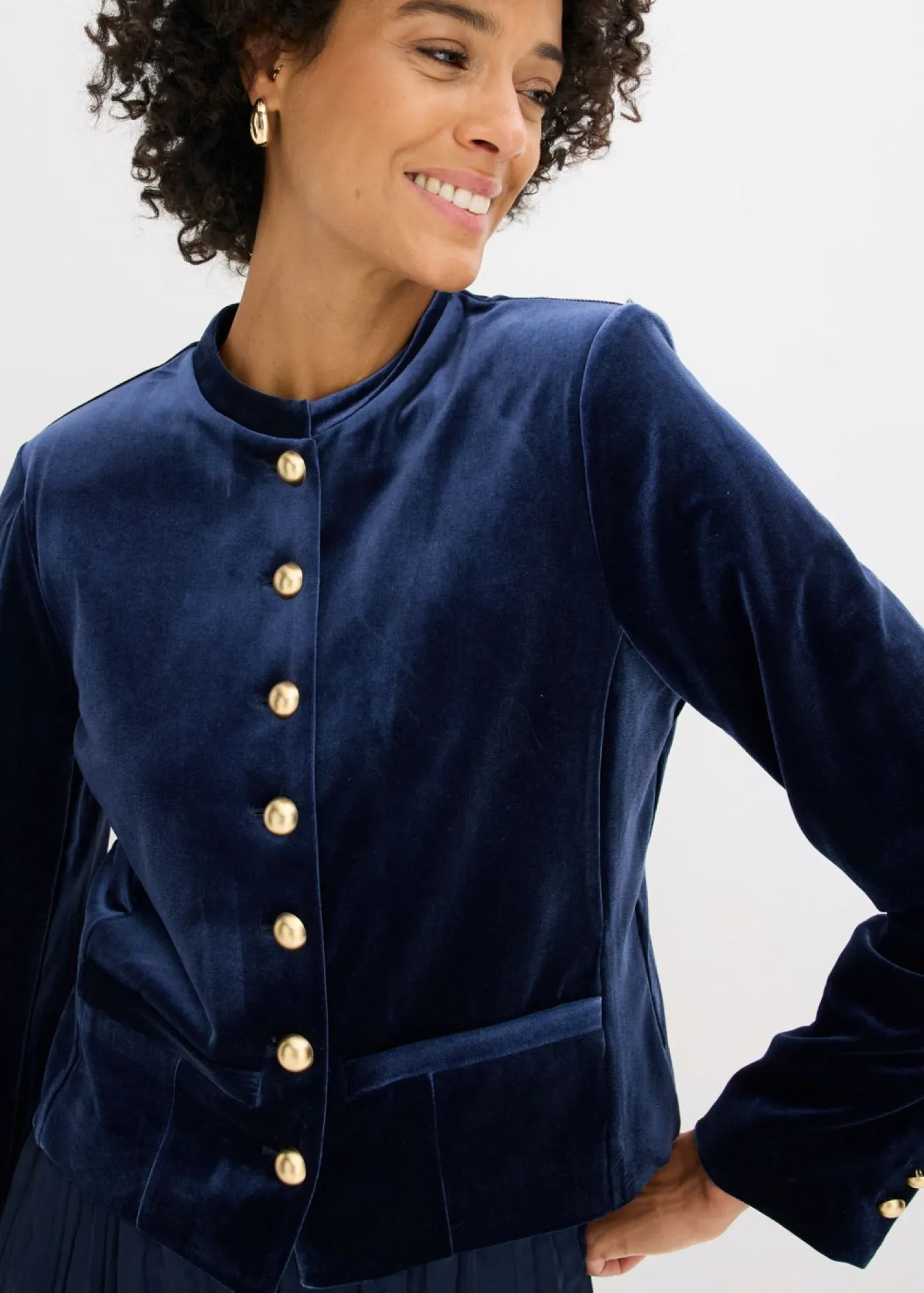 Hot Chaqueta de terciopelo Mujer Chaquetas Y Abrigos