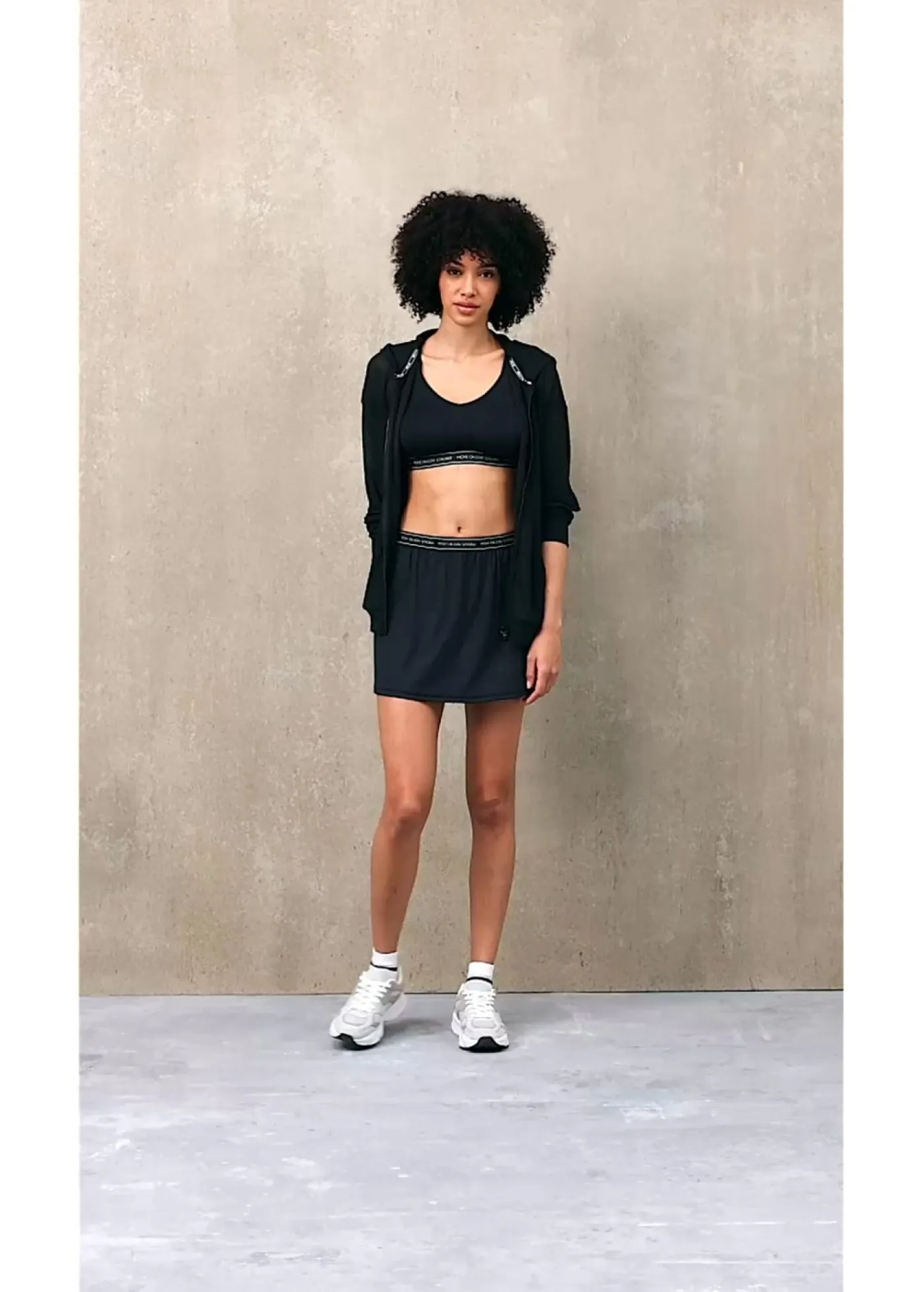 Outlet Chaqueta deportiva transparente de malla con corte holgado Mujer Ropa Deportiva|Chaquetas Y Abrigos