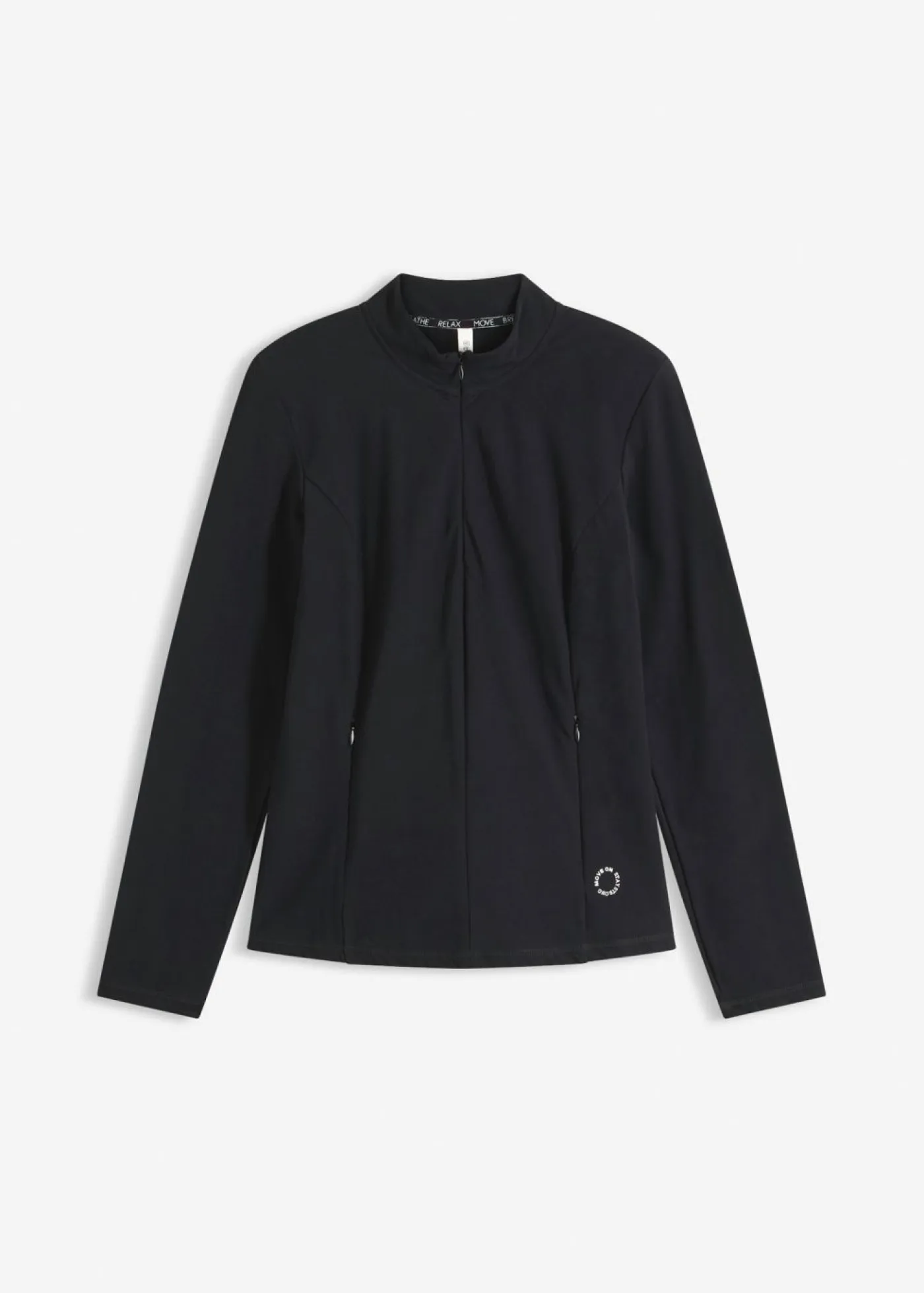 Outlet Chaqueta deportiva térmica con media cremallera y material de secado rápido Mujer Ropa Térmica|Ropa Deportiva