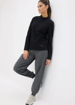 Outlet Chaqueta deportiva térmica con media cremallera y material de secado rápido Mujer Ropa Térmica|Ropa Deportiva