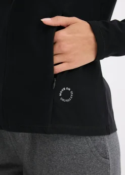 Outlet Chaqueta deportiva térmica con media cremallera y material de secado rápido Mujer Ropa Térmica|Ropa Deportiva
