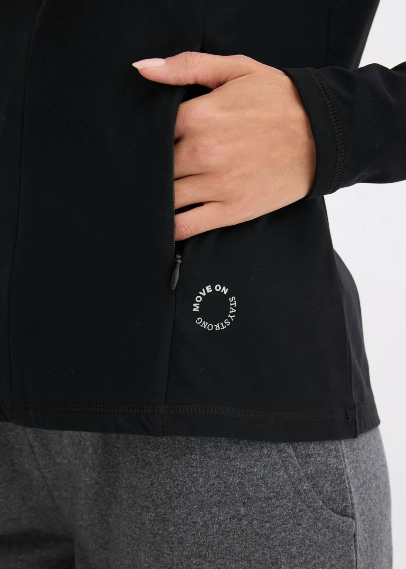 Outlet Chaqueta deportiva térmica con media cremallera y material de secado rápido Mujer Ropa Térmica|Ropa Deportiva
