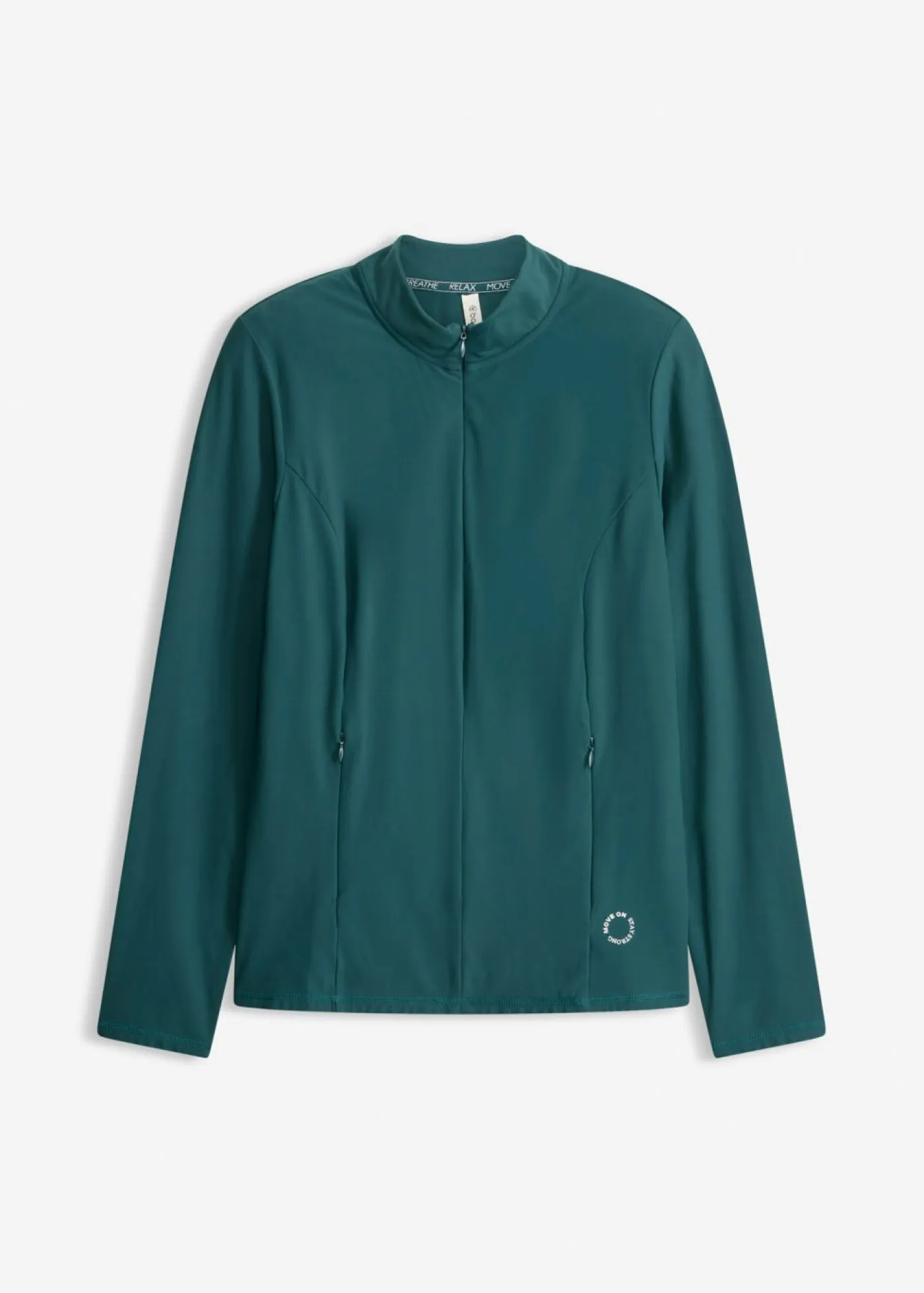 Best Chaqueta deportiva térmica con media cremallera y material de secado rápido Mujer Ropa Térmica|Ropa Deportiva