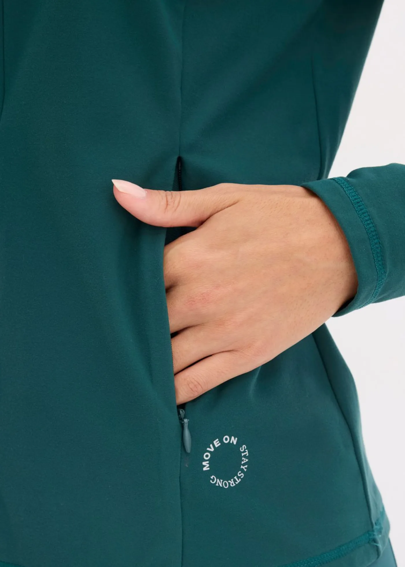 Best Chaqueta deportiva térmica con media cremallera y material de secado rápido Mujer Ropa Térmica|Ropa Deportiva