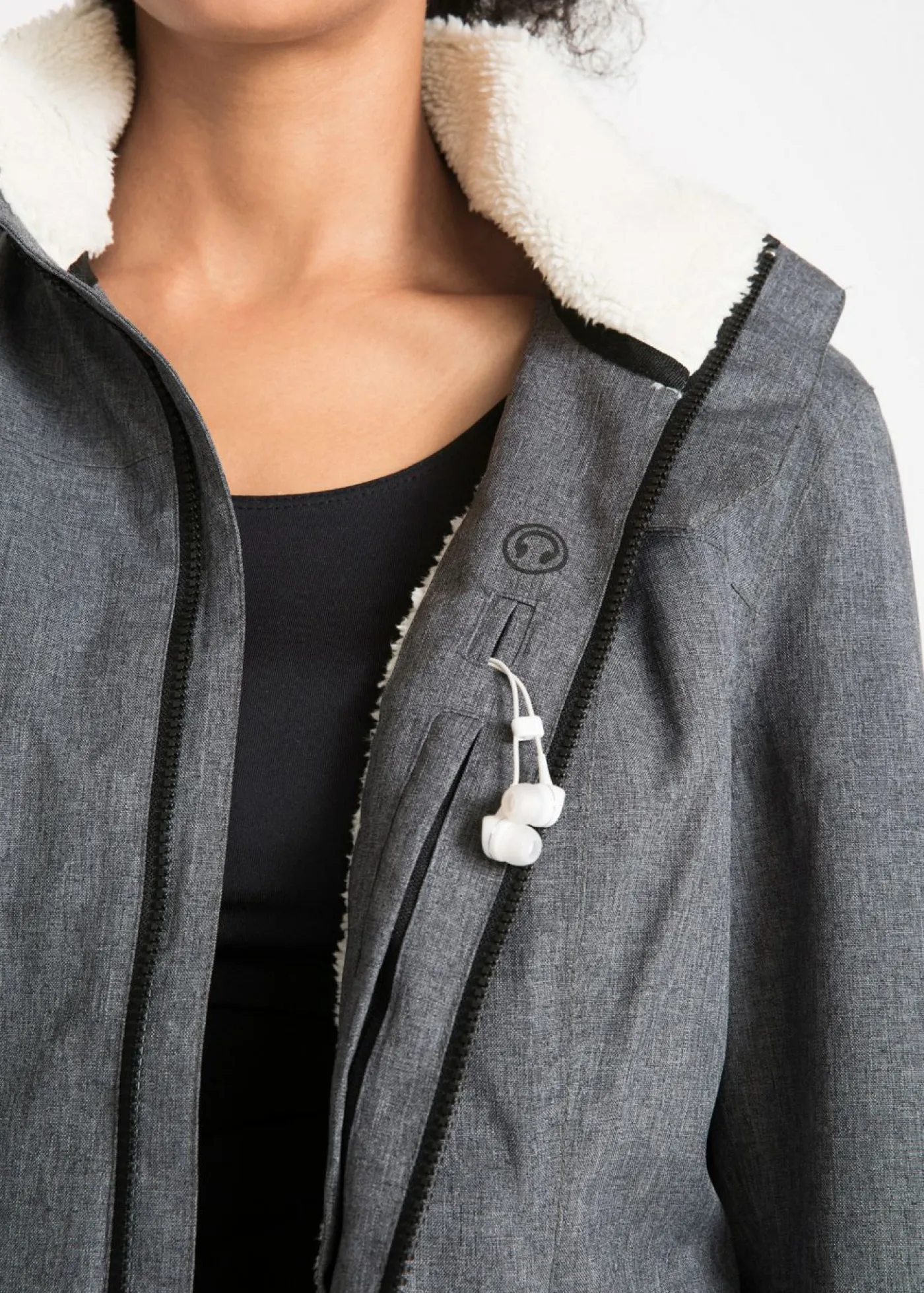Discount Chaqueta funcional con forro polar Mujer Ropa Para El Aire Libre|Ropa Deportiva