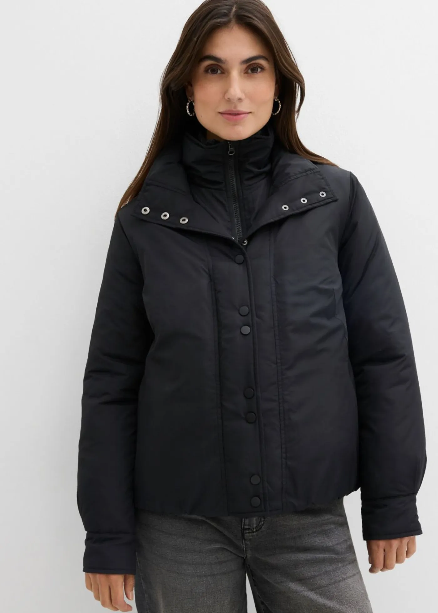 Hot Chaqueta funcional impermeable con aspecto 2 en 1 Mujer Chaquetas Y Abrigos