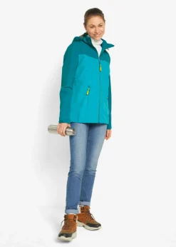 Clearance Chaqueta funcional impermeable con capucha Mujer Ropa Para El Aire Libre|Ropa Deportiva