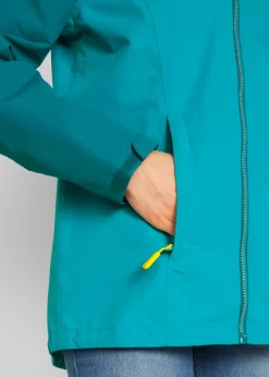 Clearance Chaqueta funcional impermeable con capucha Mujer Ropa Para El Aire Libre|Ropa Deportiva