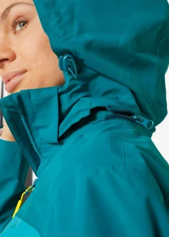 Clearance Chaqueta funcional impermeable con capucha Mujer Ropa Para El Aire Libre|Ropa Deportiva